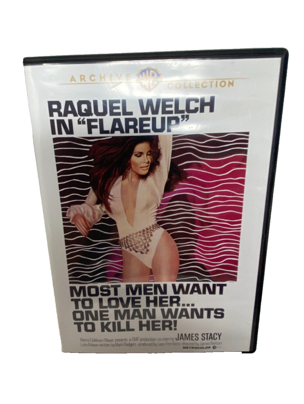 Flareup DVD Warner Archive, Raquel Welch, James Stacy, Luke Askew